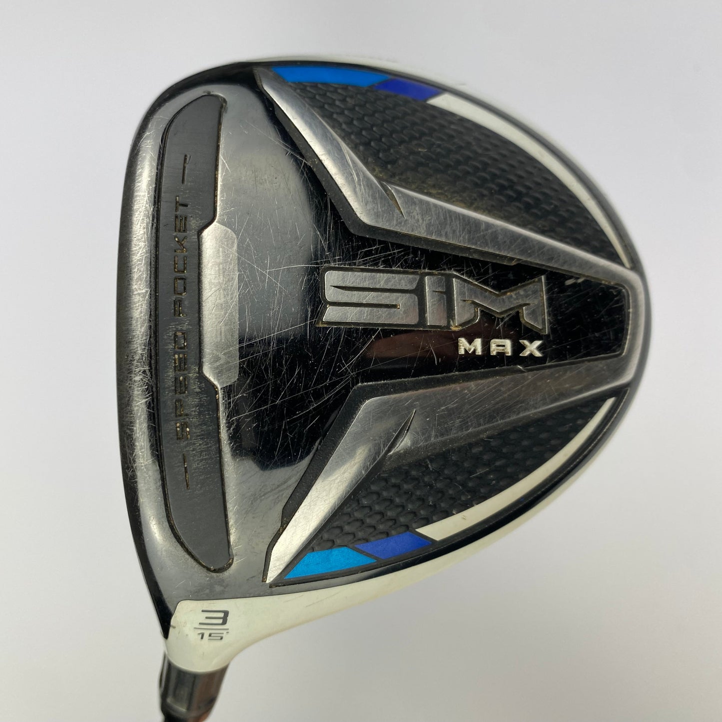 Taylormade Sim Max 15 Degree 3 Wood - Left Handed (43")