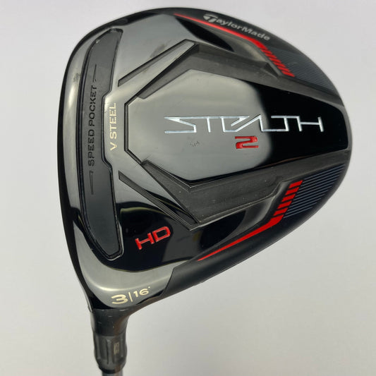 Taylormade Stealth 2 HD 16 Degree 3 Wood - Left Handed (42.5")