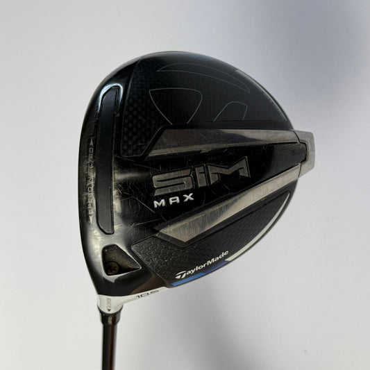 Taylormade Sim Max 10.5 Degree Driver - Left Handed (45.5”)