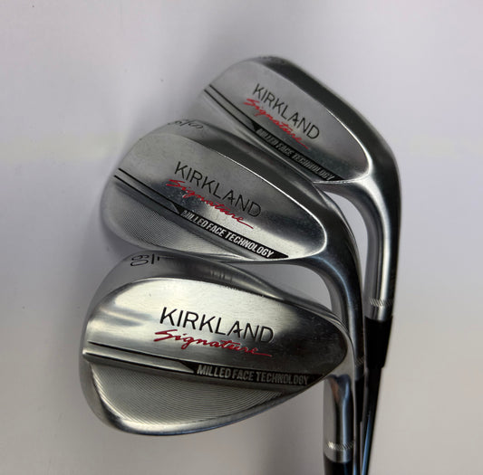 Kirkland Signature Wedge Set - Right Handed (Gap Wedge, Sand Wedge + Lob Wedge)