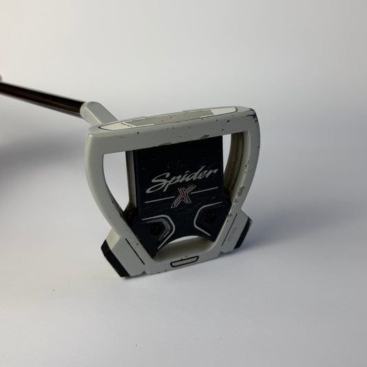 Taylormade Spider X putter golf club on a white background